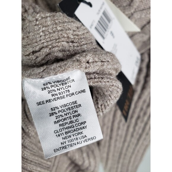 New NWT Truth by Republic Cropped Sweater Top Soft Viscose Stretch Size XS - Picture 5 of 8